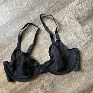 Cuup The Plunge Black bra 32E